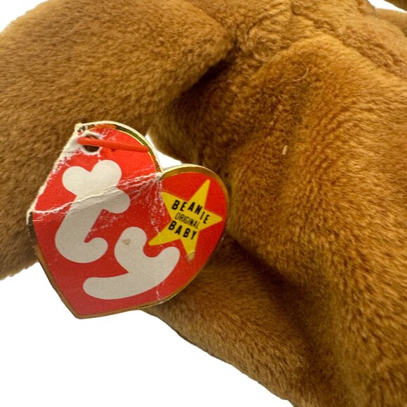 Vintage Ty Beanie Babies Collection Ears Rabbit Plush - Picture 7 of 7